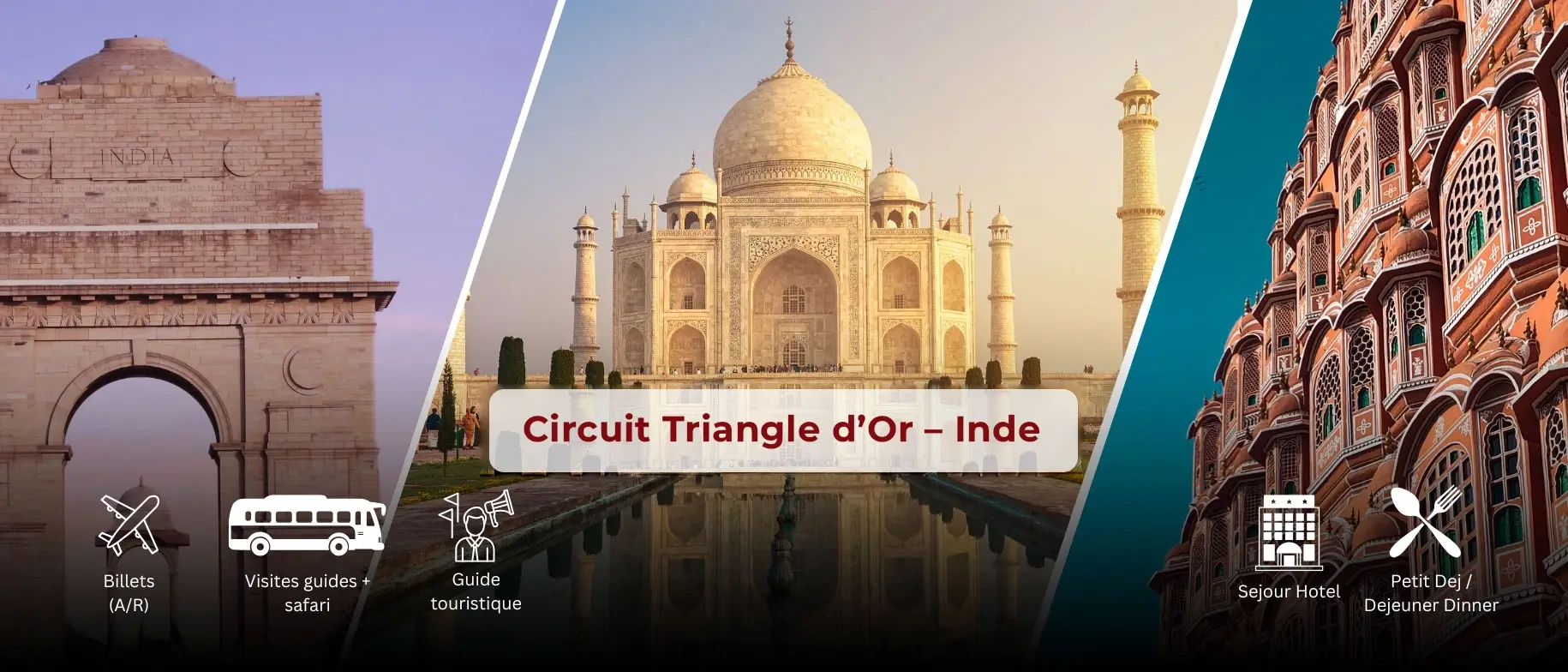 Circuit Triangle d’Or – Inde